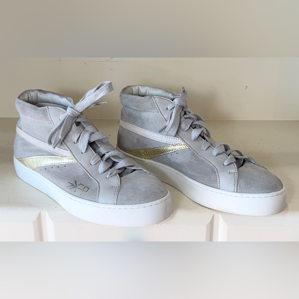 Freshly Picked Women’s Leather Suede High Top Sneakers Size 7.5
